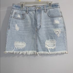 Jean skirt